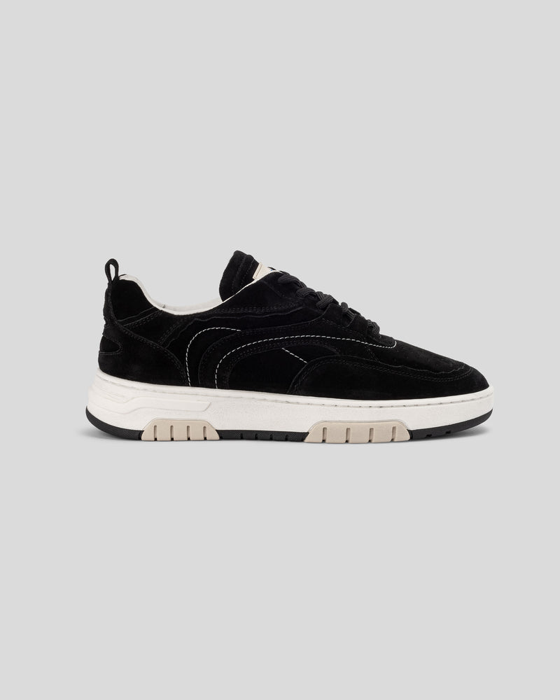 Primo Basket Suède Manhattan Nocturne Black