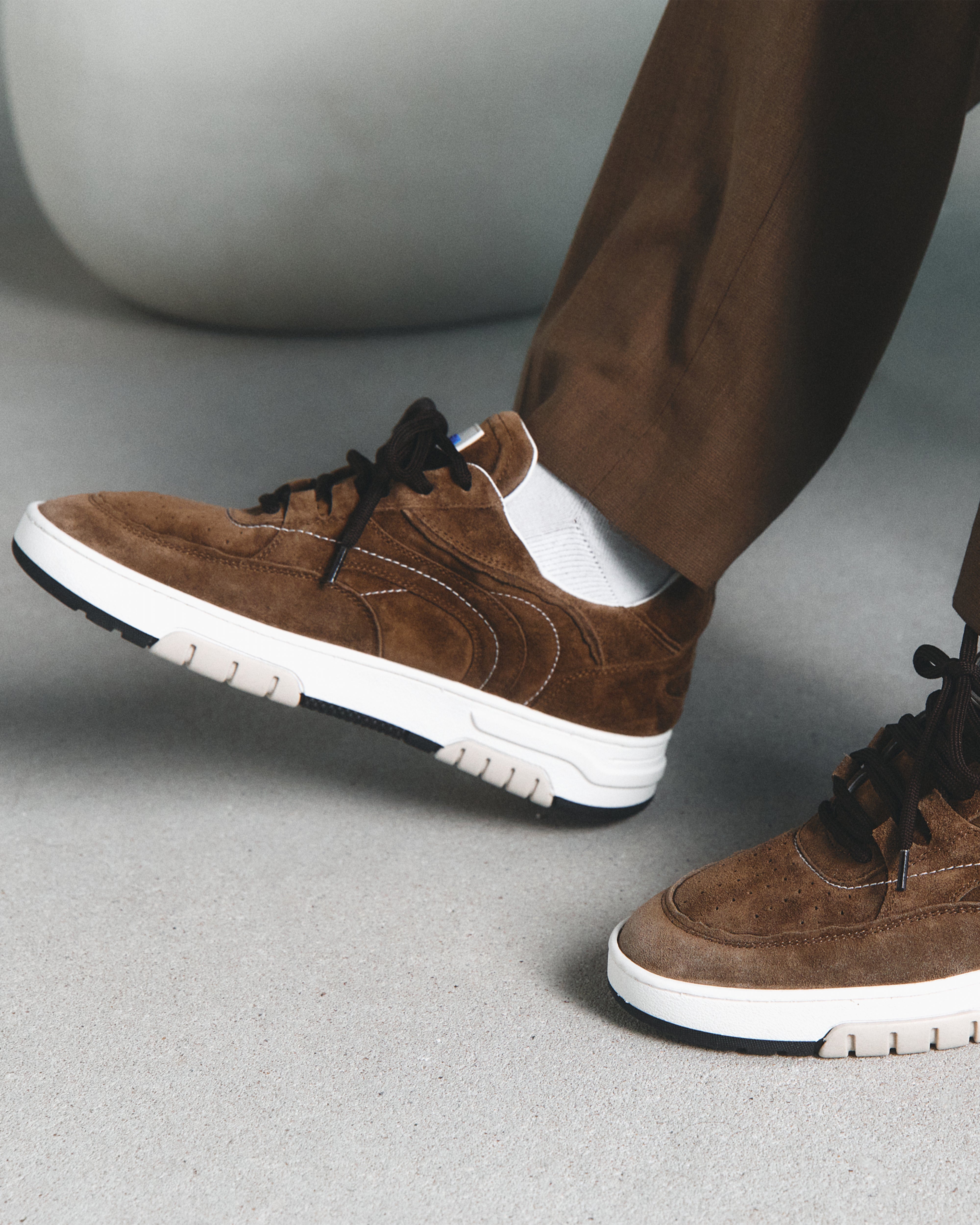 Primo Basket Suède Marrakech Mocha Brown