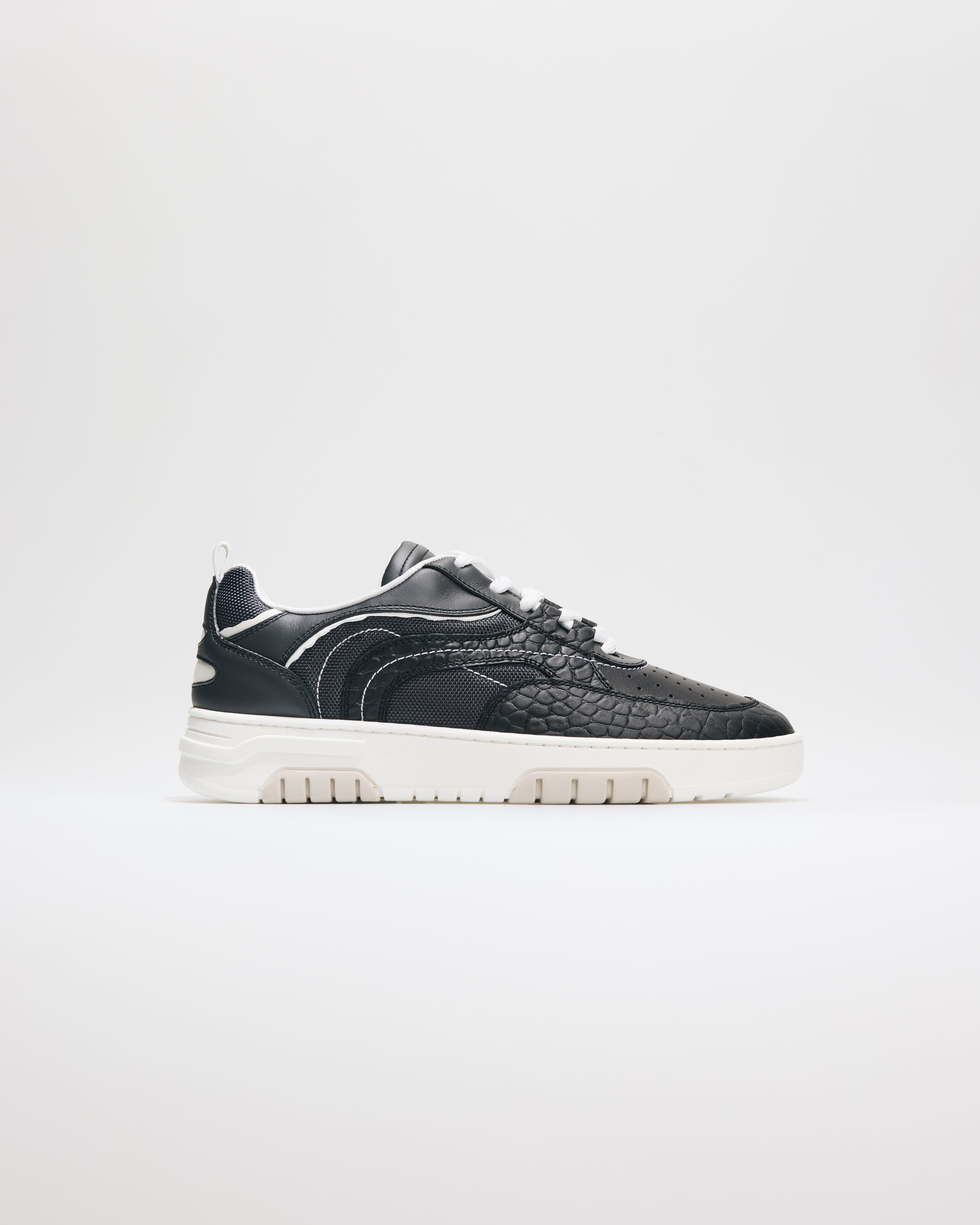Primo Basket Croc Print Black