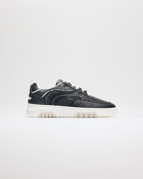 Primo Basket Croc Print Black