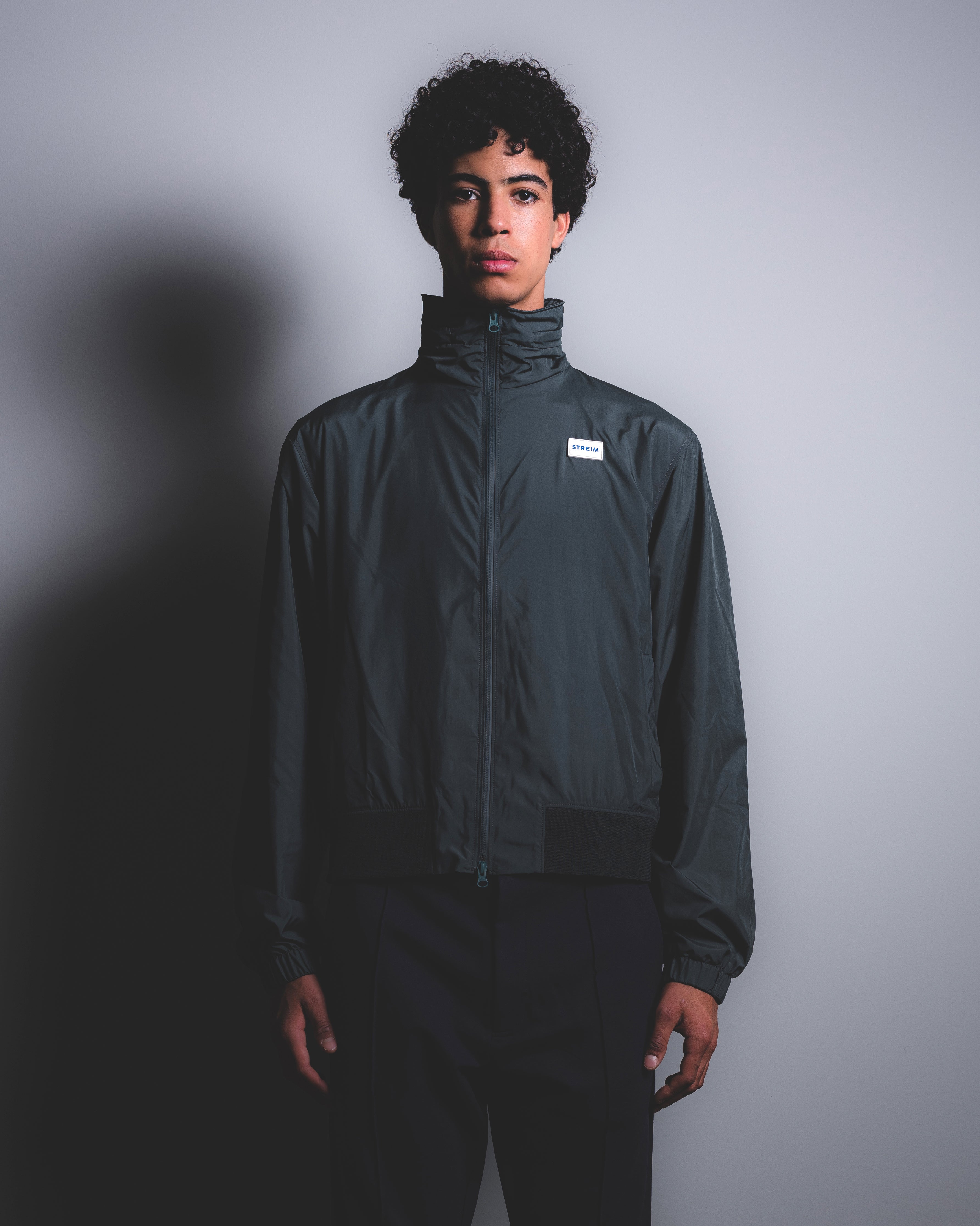 STREIM NYLON BOMBER FOREST - STREIM