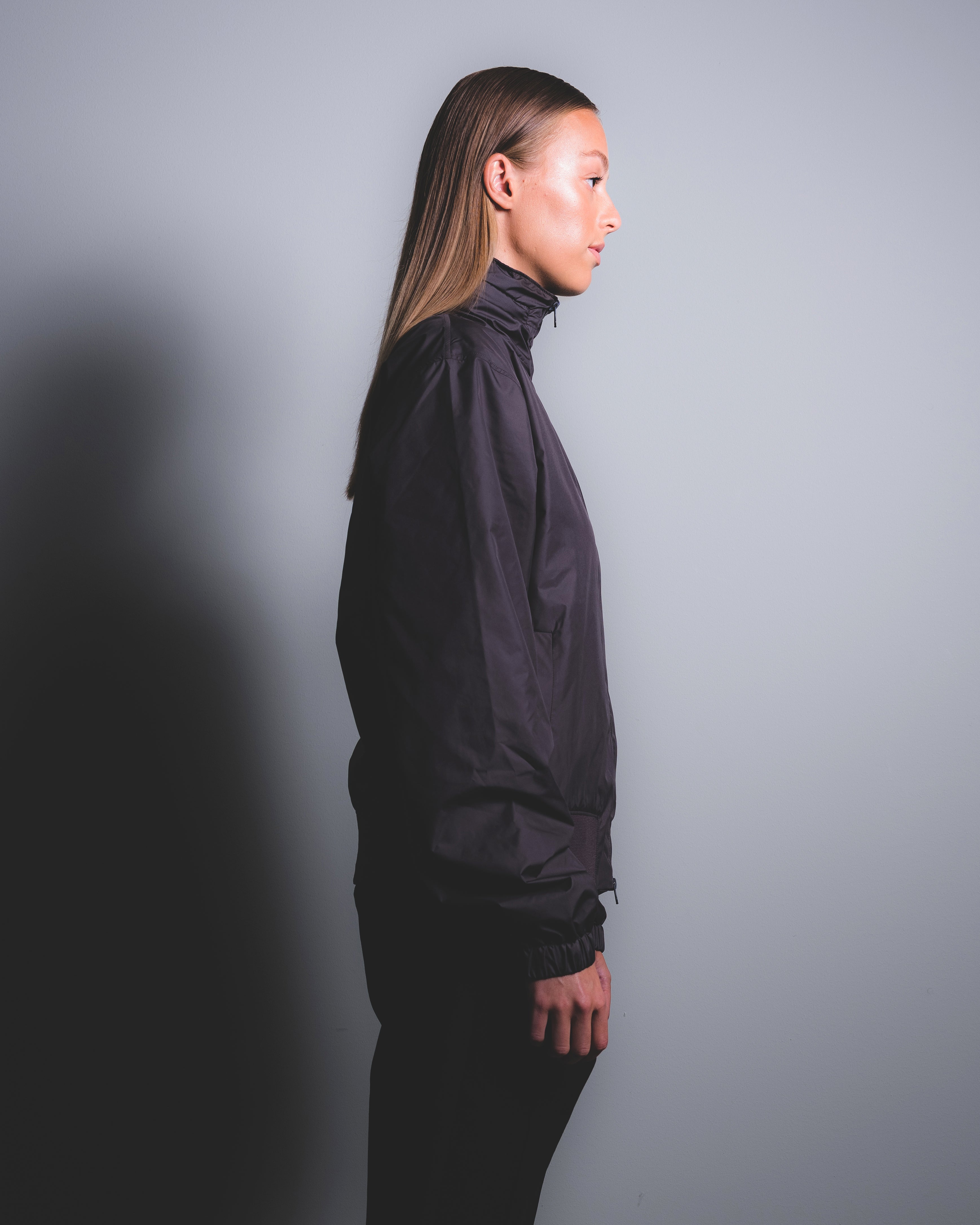 STREIM NYLON BOMBER BLACK/GREY - STREIM