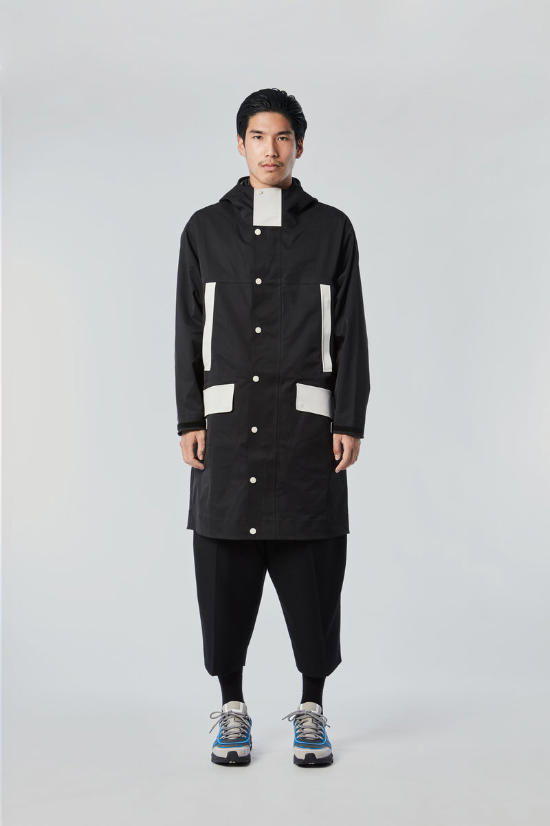 STREIM Rain Coat Black - STREIM