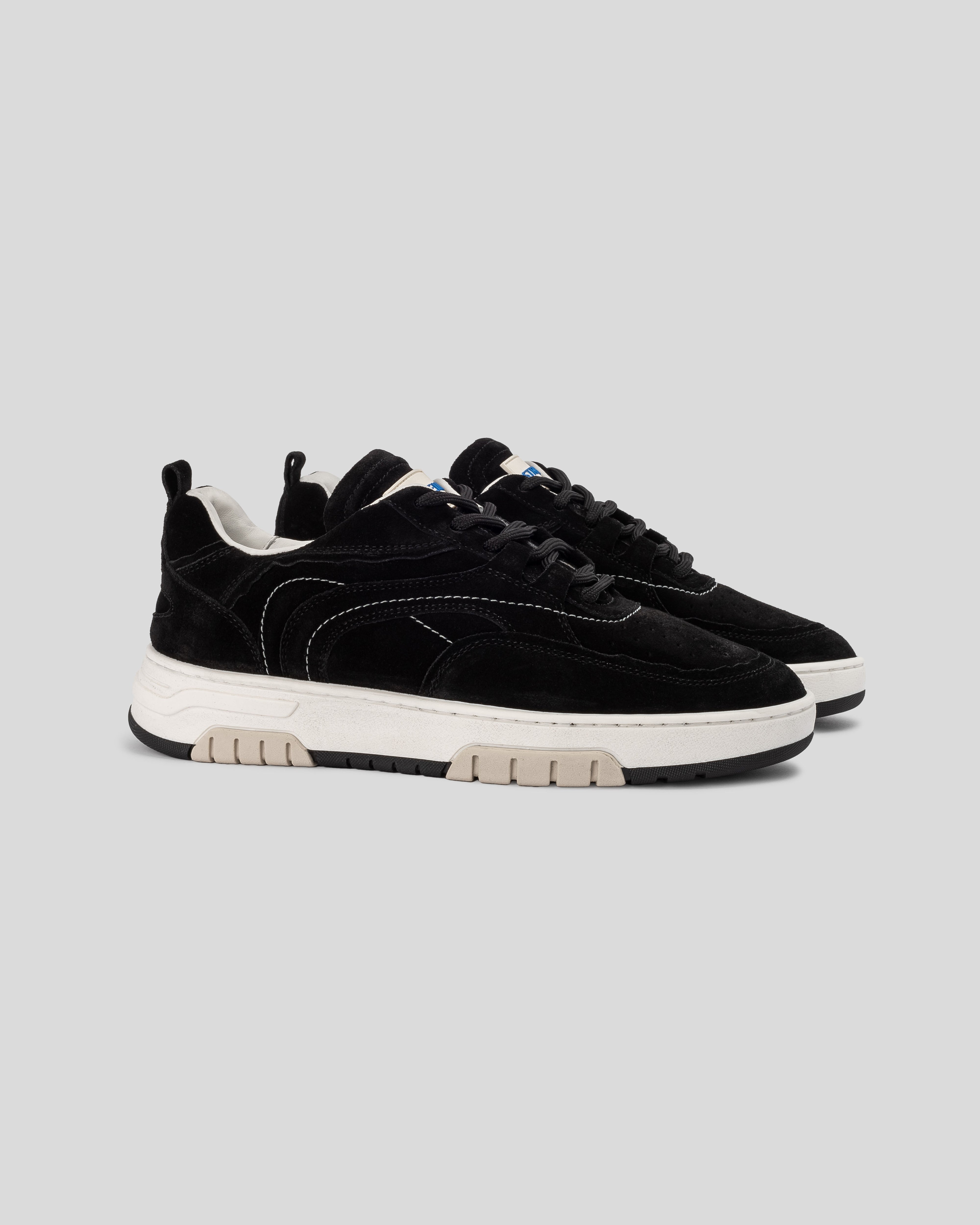 Primo Basket Suède Manhatten Nocturne Black