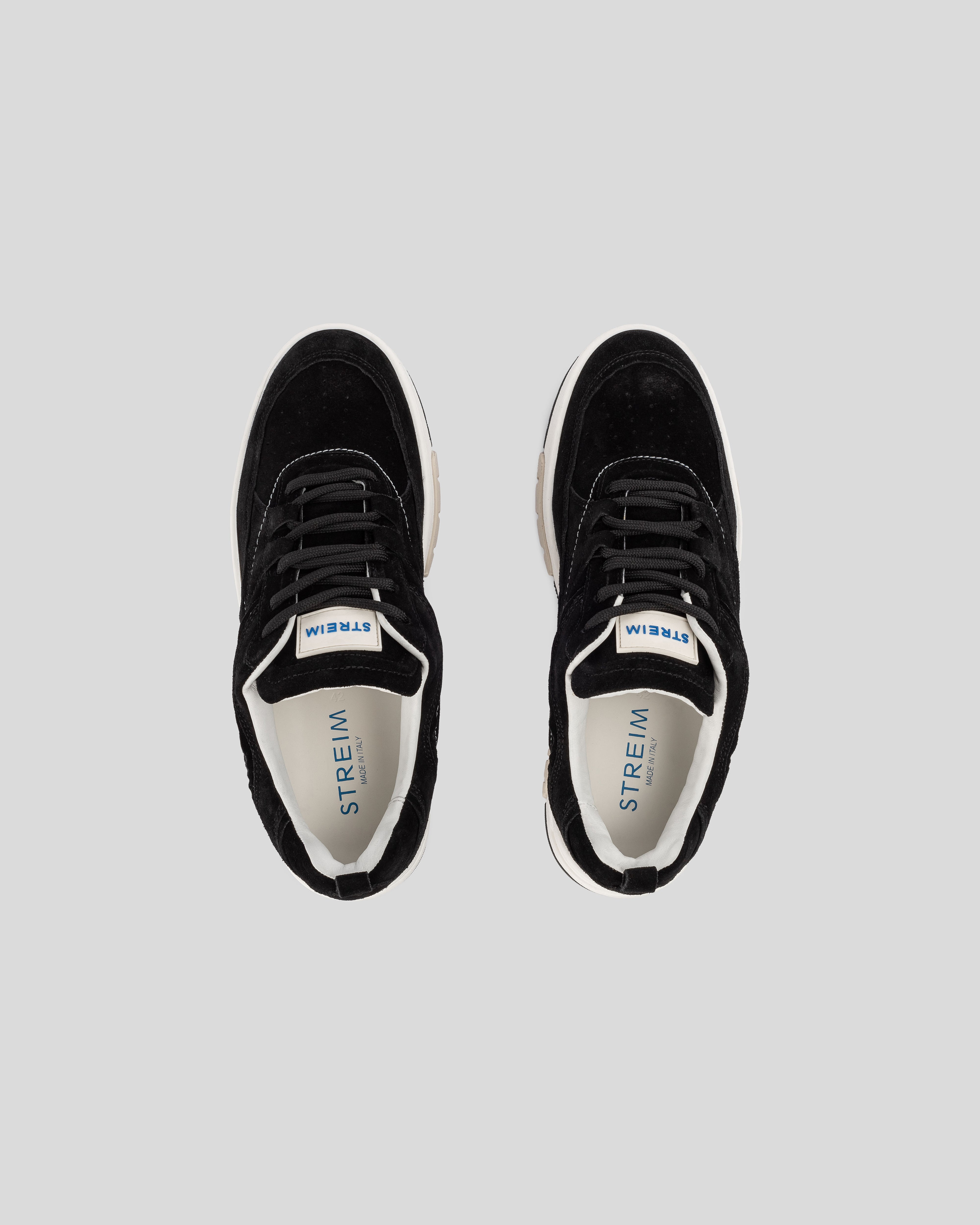 Primo Basket Suède Manhatten Nocturne Black