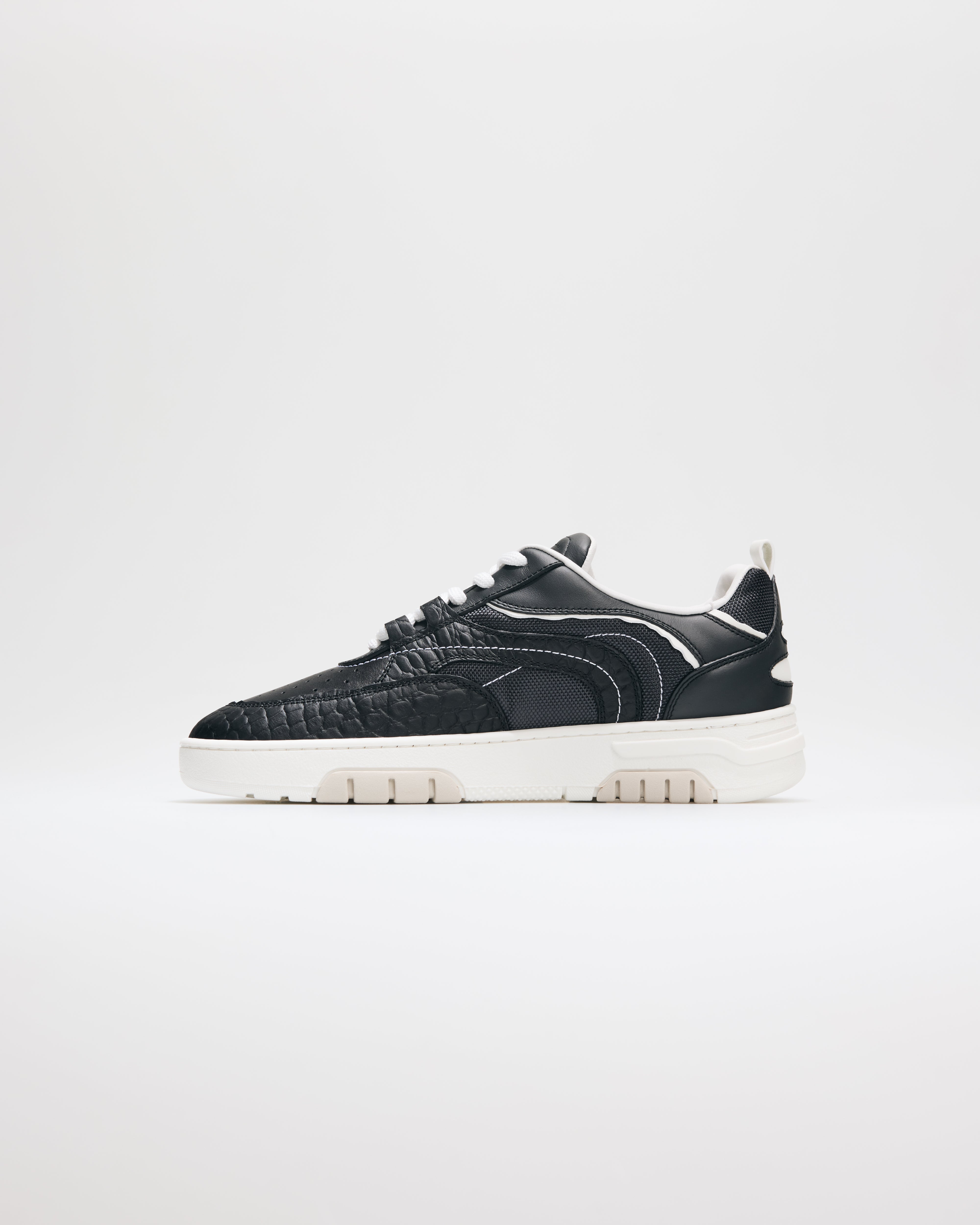 Primo Basket Croc Print Black