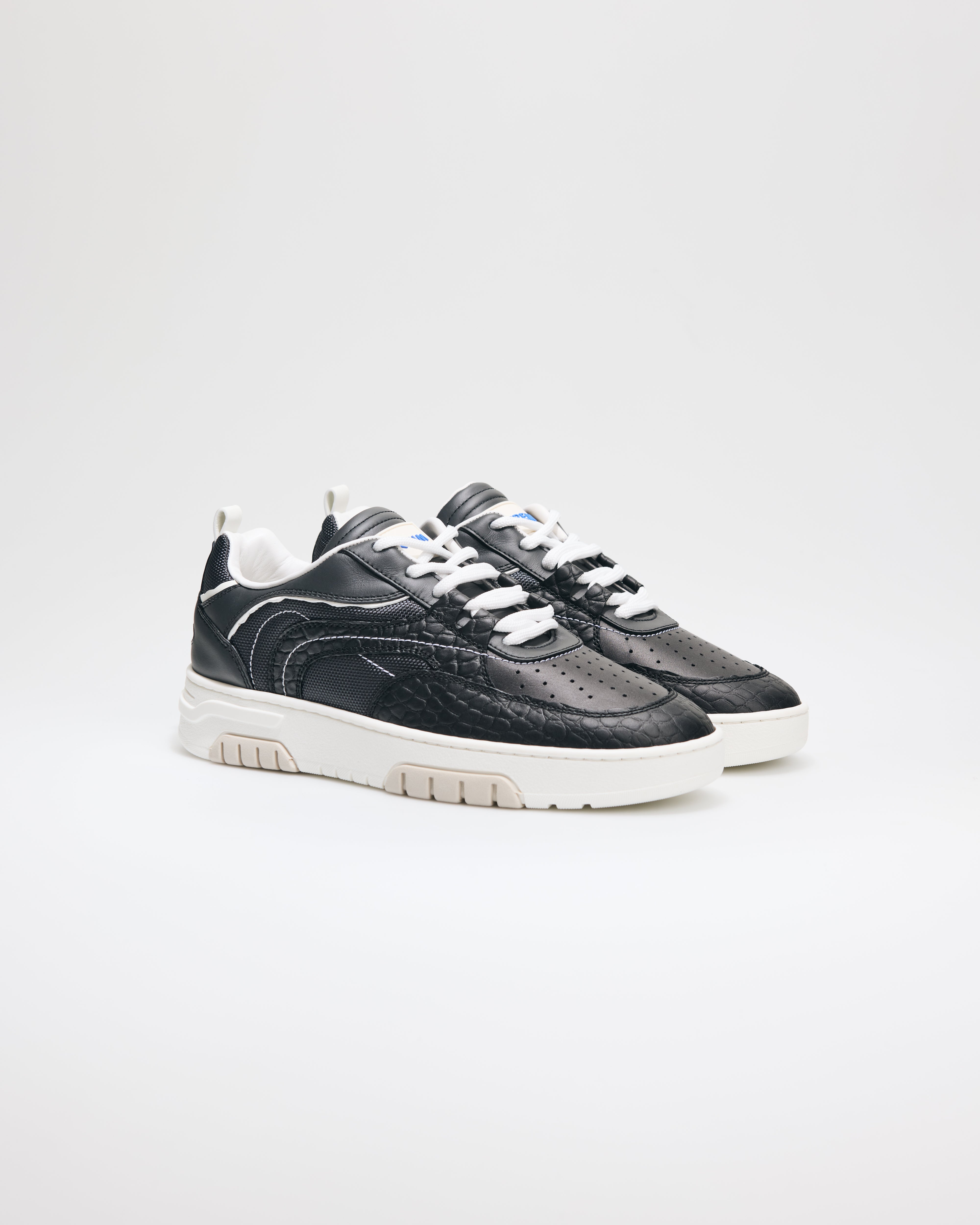Primo Basket Croc Print Black