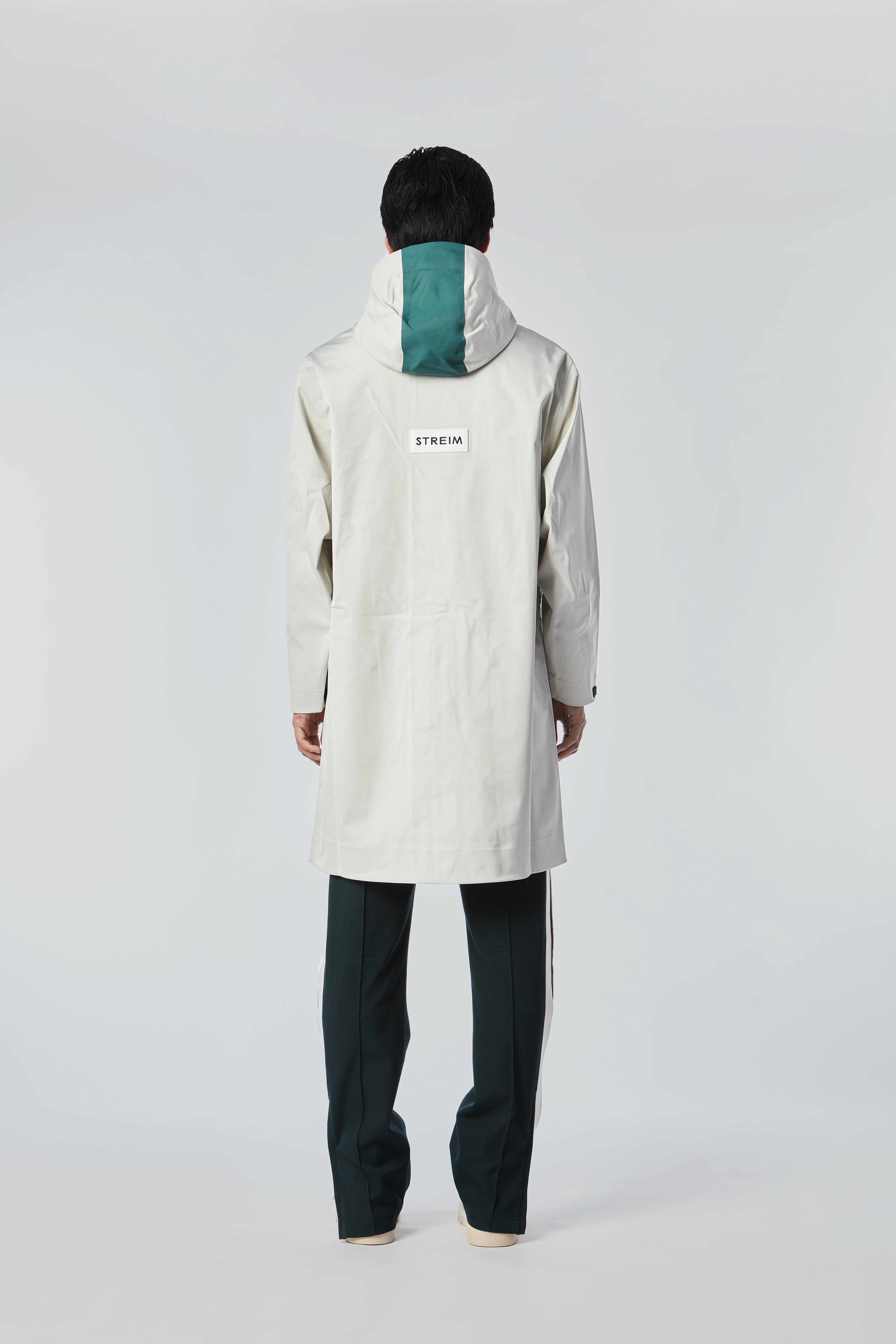 STREIM Rain Coat Off White