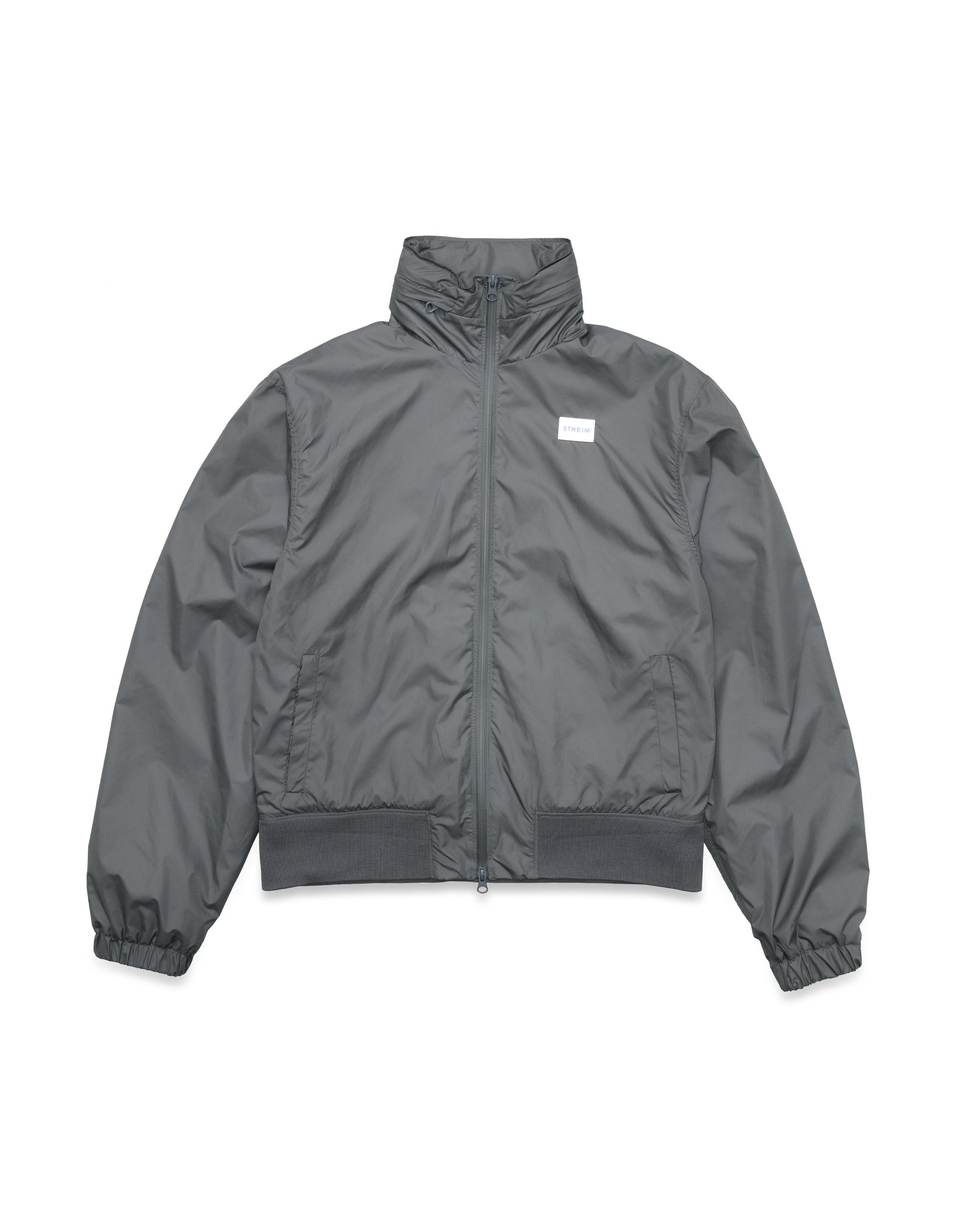 STREIM NYLON BOMBER BLACK/GREY - STREIM