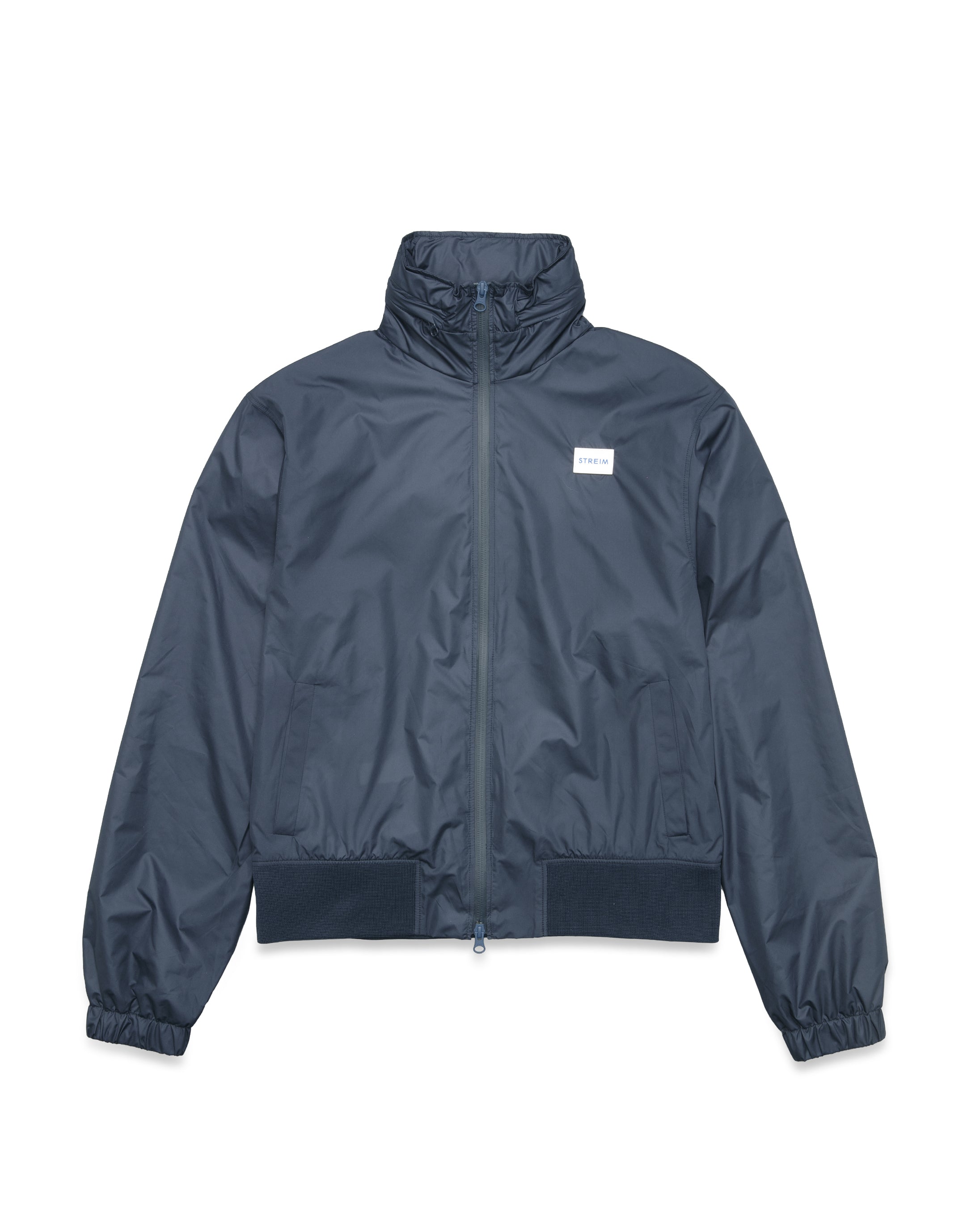 STREIM NYLON BOMBER MARINE - STREIM