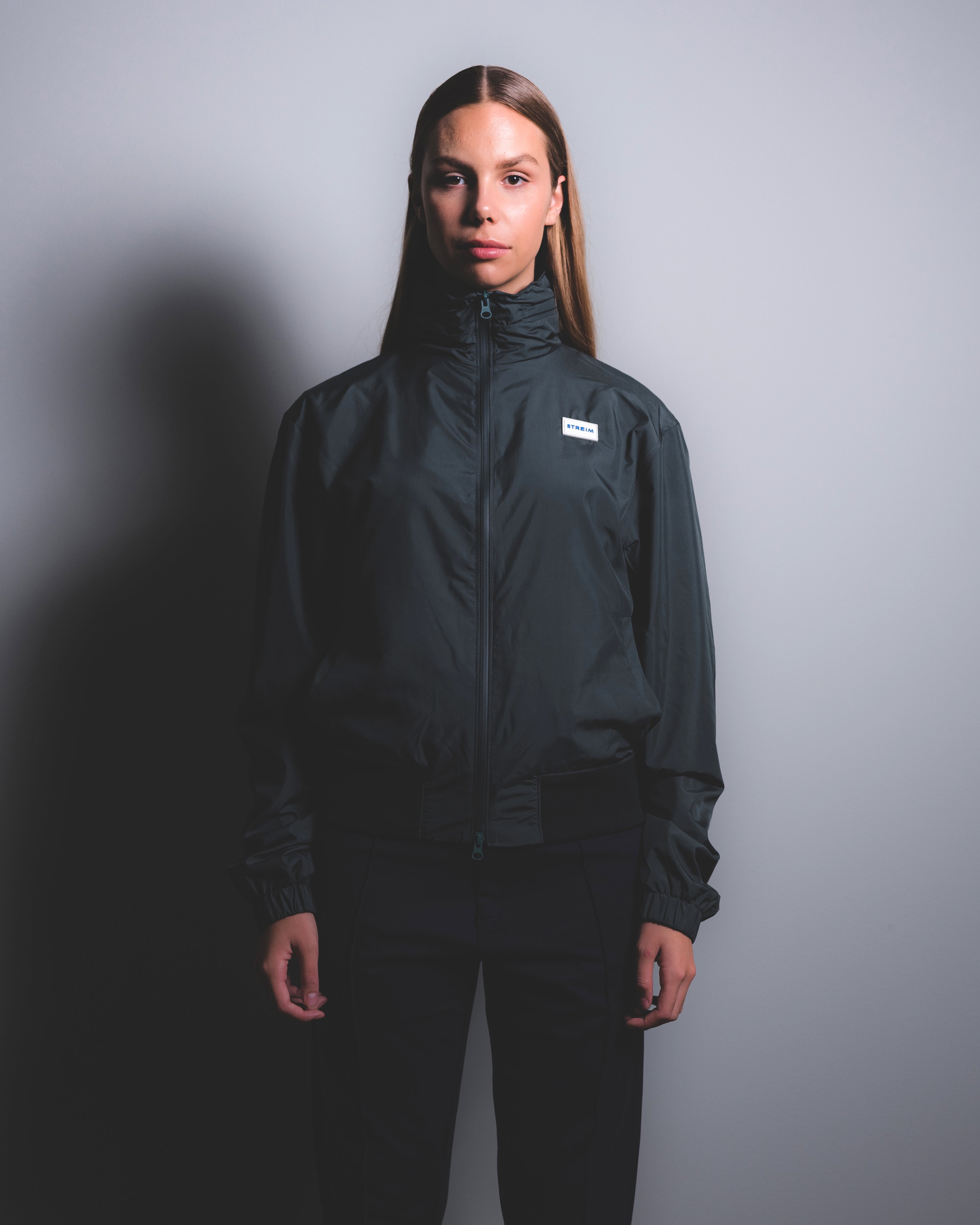 STREIM NYLON BOMBER FOREST - STREIM